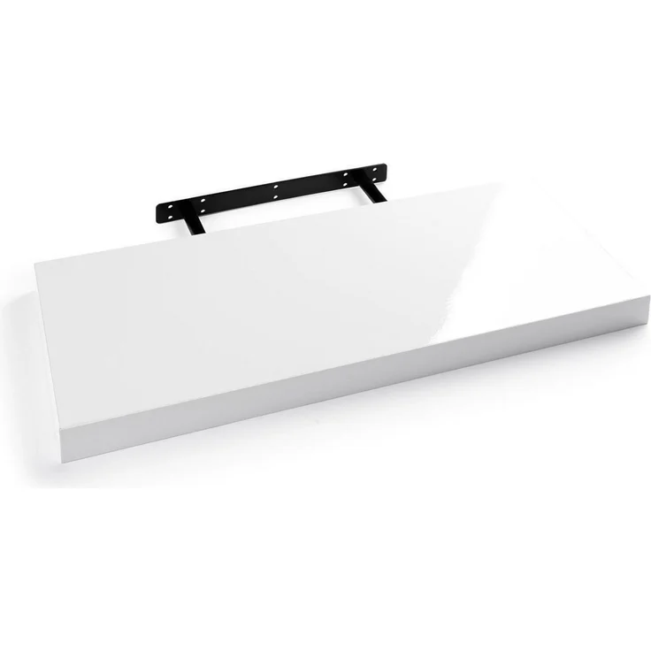 Home4You Wandboard Wandregal mit Halterung, 60cm, 2er Set, Spar-Set – Bild 4