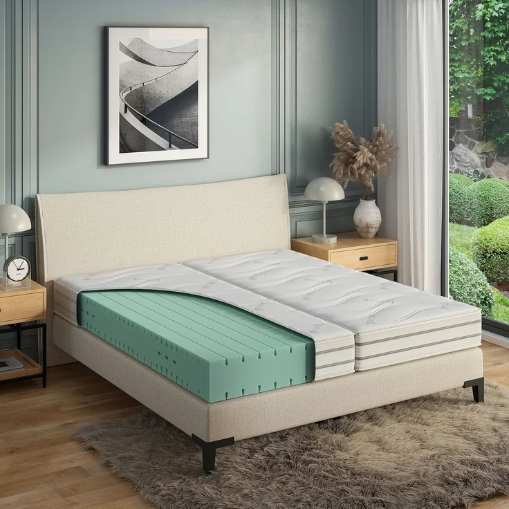 Hn8 Luxus-Kaltschaum-Matratze "Emotion Pro KS", 80 x 200 cm, Höhe: ca. 23 cm – Bild 4
