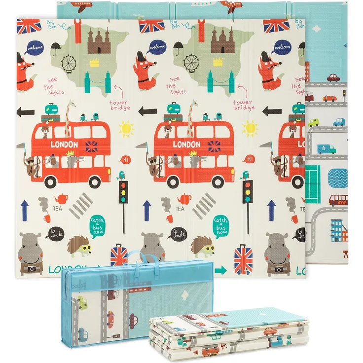 Play Mat Foldable 1cm Cars