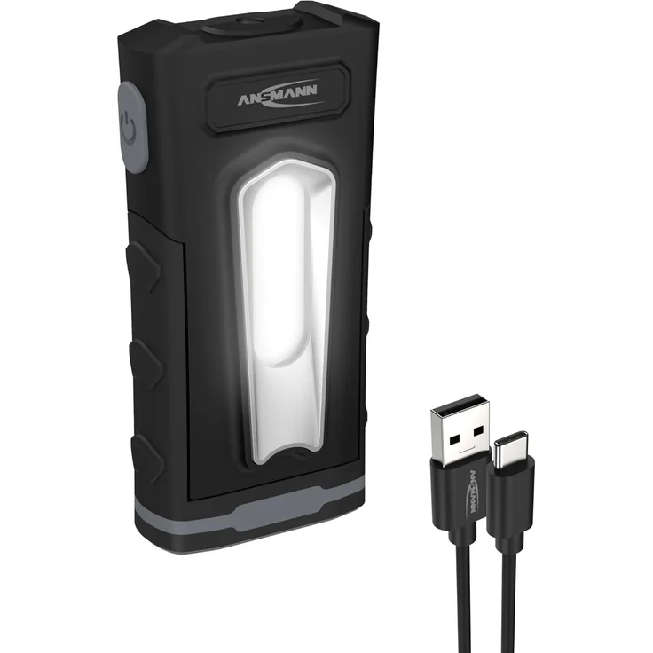 ANSMANN AG LED Arbeitsleuchte Inspektionsleuchte 10W SMD-LED bis zu 500 lm, inkl. Notfallfunktion, LED – Bild 1