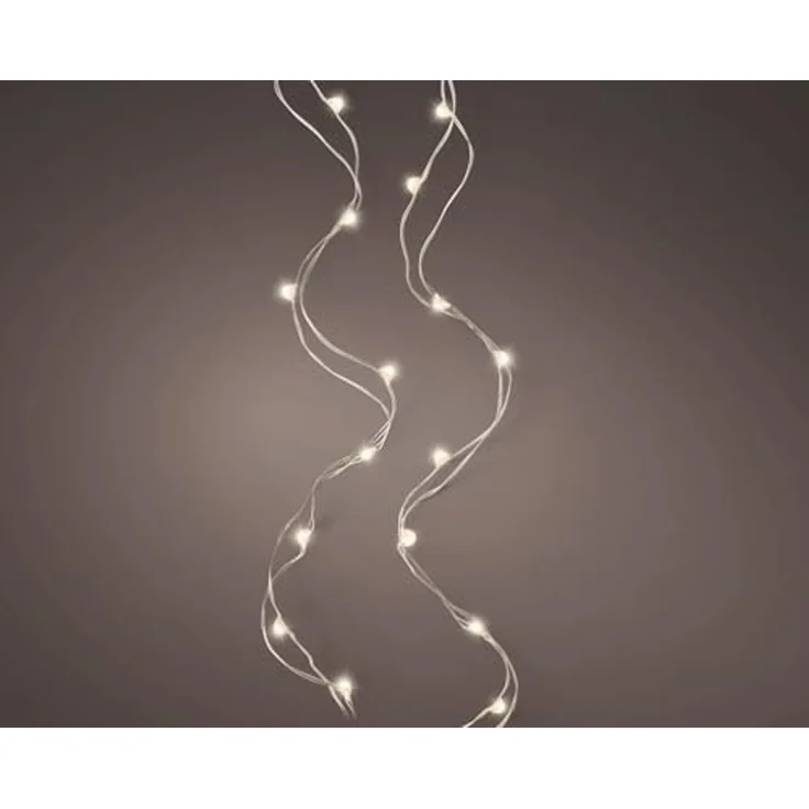 Kaemingk Micro LED Strangbeleuchtung Lichterkette mit 40 Lichter warmweiß – Bild 2