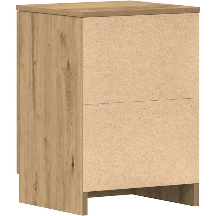 vidaXL Nachttisch Artisan-Eiche 38x35x55 cm Holzwerkstoff 861126 – Bild 4