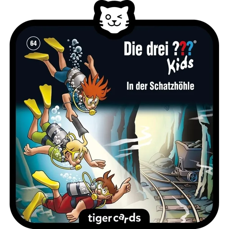 Tiger Media tigercard - Die drei ??? Kids: In der Schatzhöhle