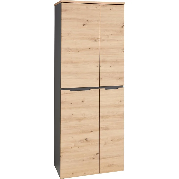 Komplettbüro MEMPHIS III 11-teilig Front Artisan Eiche Korpus Graphit – Bild 3