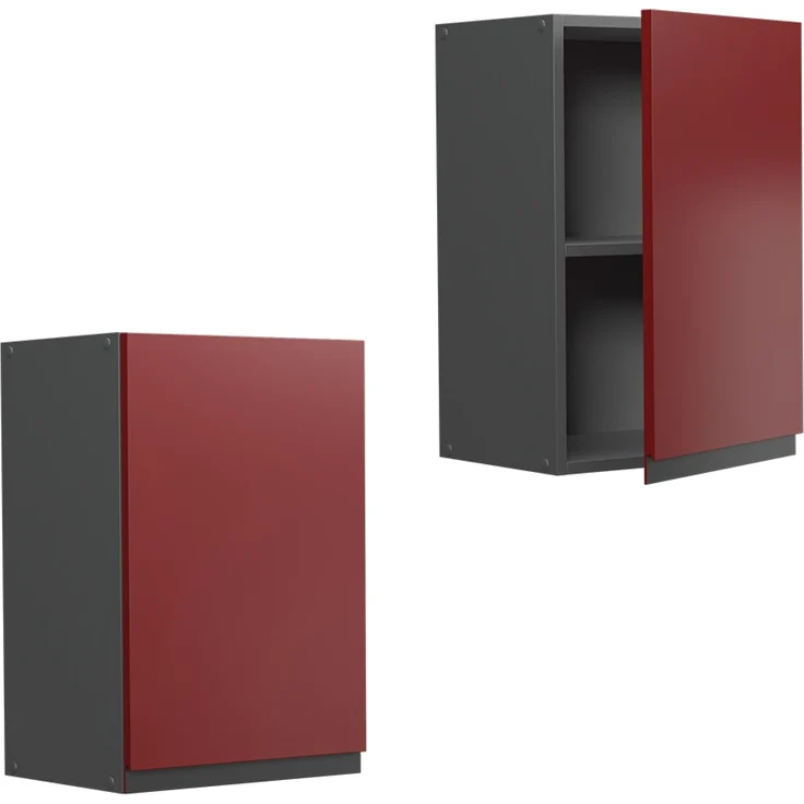Hängeschrank R-Line Rot 40 cm J-Shape Vicco – Bild 5