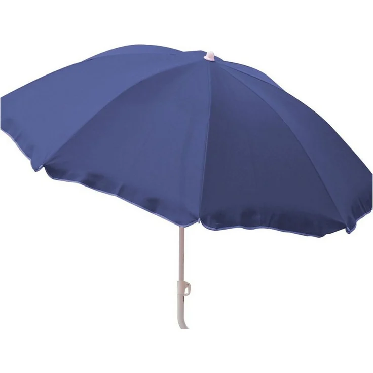 Marabellas Shop Sonnenschirm Strandschirm knickbar ca. 160 cm aus Polyester mit UV-Schutz und Mast, höhenverstellbar – Bild 4