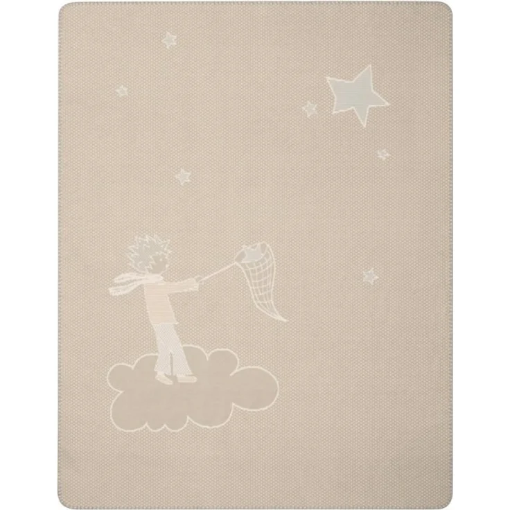 Babydecke Babydecke Little Prince, Biederlack, Babydecke Little Prince, er kleine Prinz auf einer Wolke – Bild 4