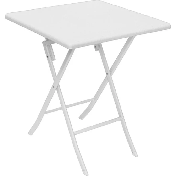 Relaxdays Gartentisch BASTIAN, klappbar, 74 x 80 x 80 cm – Bild 4