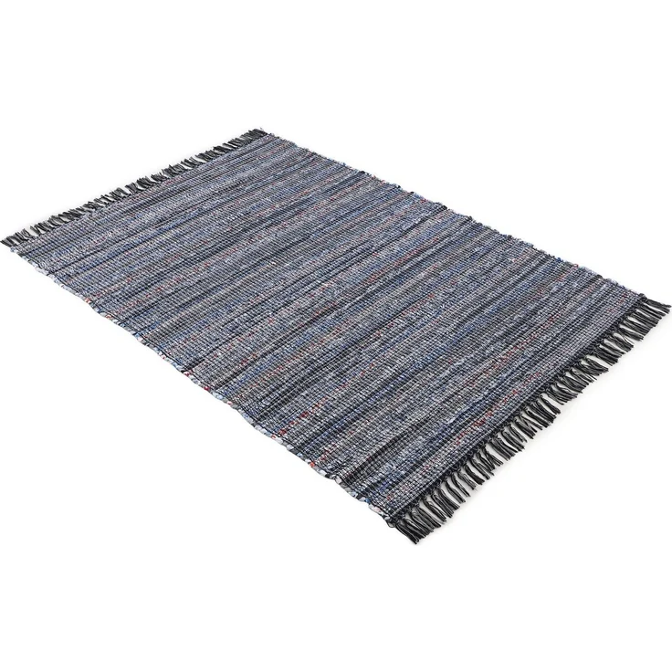 carpetfine Teppich Kelim Chindi, Wendeteppich, rechteckig, Höhe: 6 mm, handgewebt, Fleckerlteppich mit Fransen, auch vielen in Läufergrößen – Bild 2