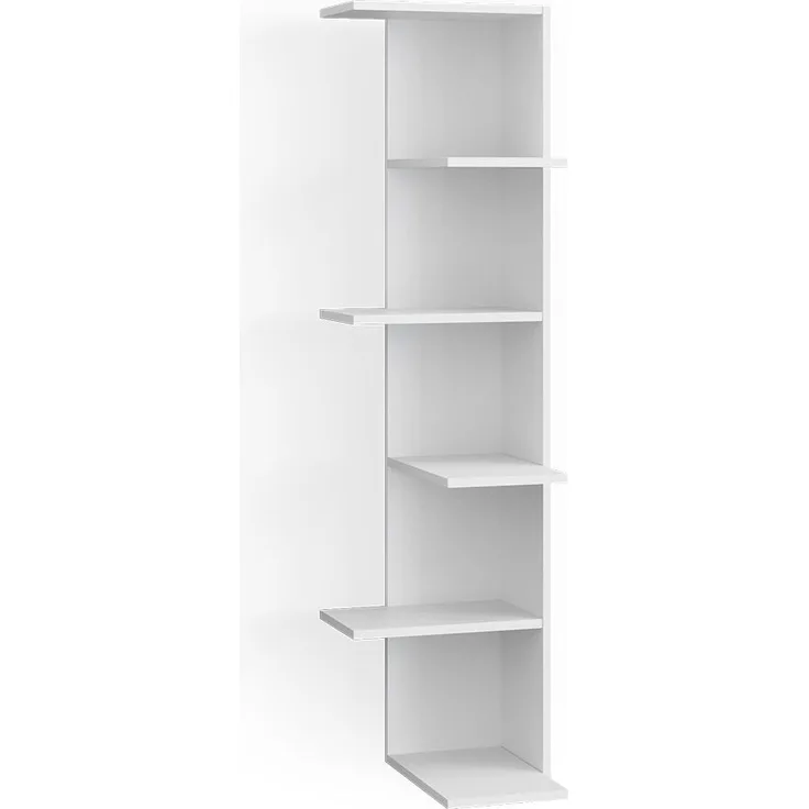 Eckregal Tera Weiß 37 x 140.1 cm Vicco
