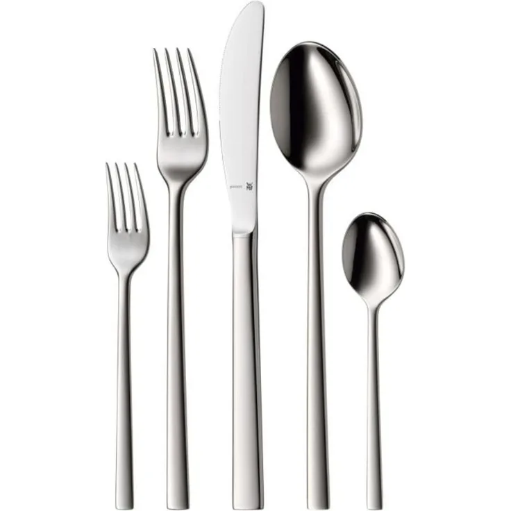 WMF Sonic Edelstahl Besteck Set 6 Personen