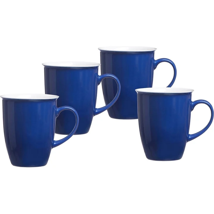 Ritzenhoff & Breker DOPPIO Kaffeebecher 320 ml Indigo Blau 4er Set – Bild 1