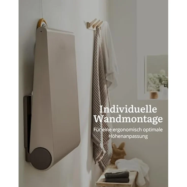 Leander 'Wally' Wand-Wickeltisch Cappuccino – Bild 6