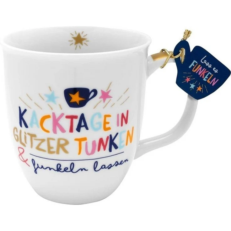 Tasse Kaffeetasse Kaffeebecher Teetasse Sheepworld 40cl Kacktage 47375 – Bild 4