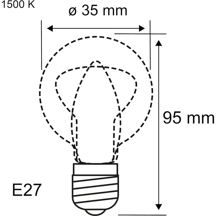 Paulmann 53100 Flackerkerze 3W E27 Flackerlicht Feuer Flimmerlicht Flamme Leuchtmittel – Bild 2