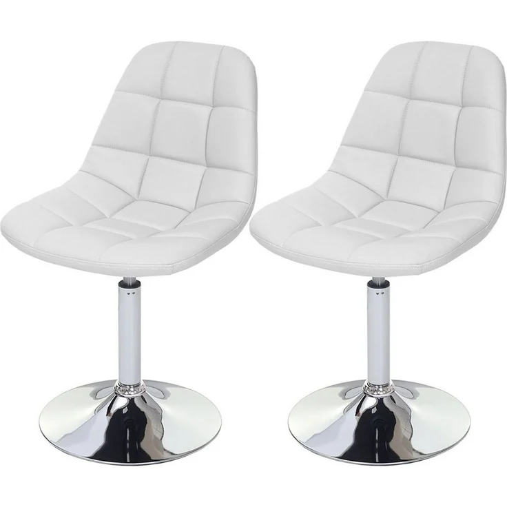 MCW Esszimmerstuhl MCW-A60-2 (Set, 2 St), 2er-Set, Rutschsicher durch Kunststoff-Fußbodenschoner, drehbar 360° – Bild 5