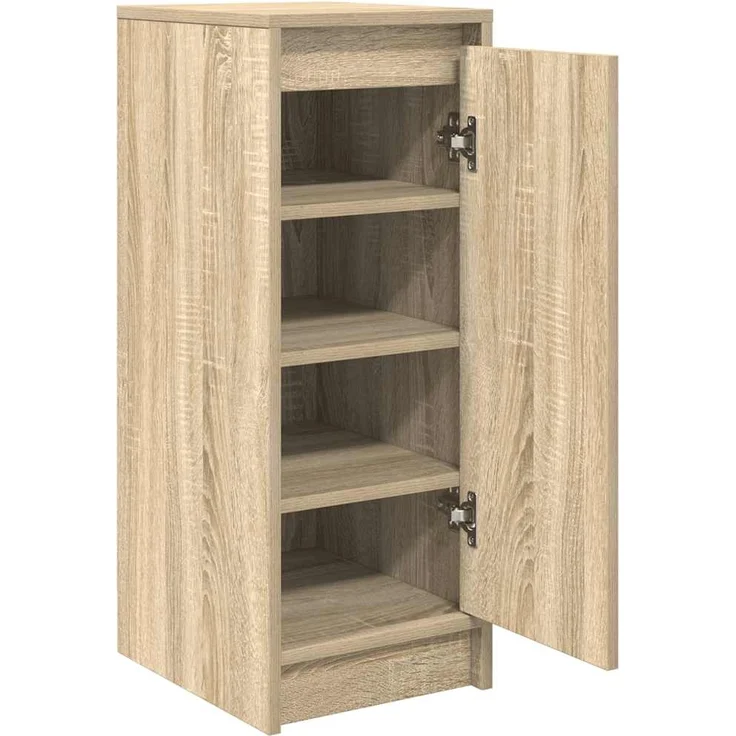 vidaXL Schuhschrank Sonoma-Eiche 29,5x34x76 cm Holzwerkstoff 861861 – Bild 4