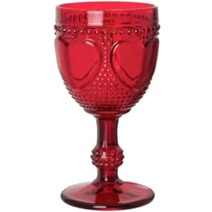 Hutschenreuther Glas Christmas Love Glas rot Kelchglas, Glas – Bild 3