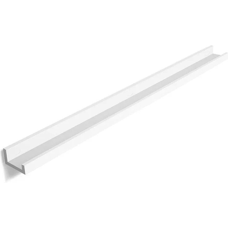 Songmics Wandregal, MDF weiß, 110 x 10 x 5/2 cm