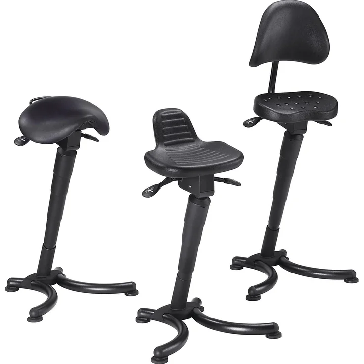meychair Stehhilfe 11112 AF5-H-PU1 schwarz – Bild 2