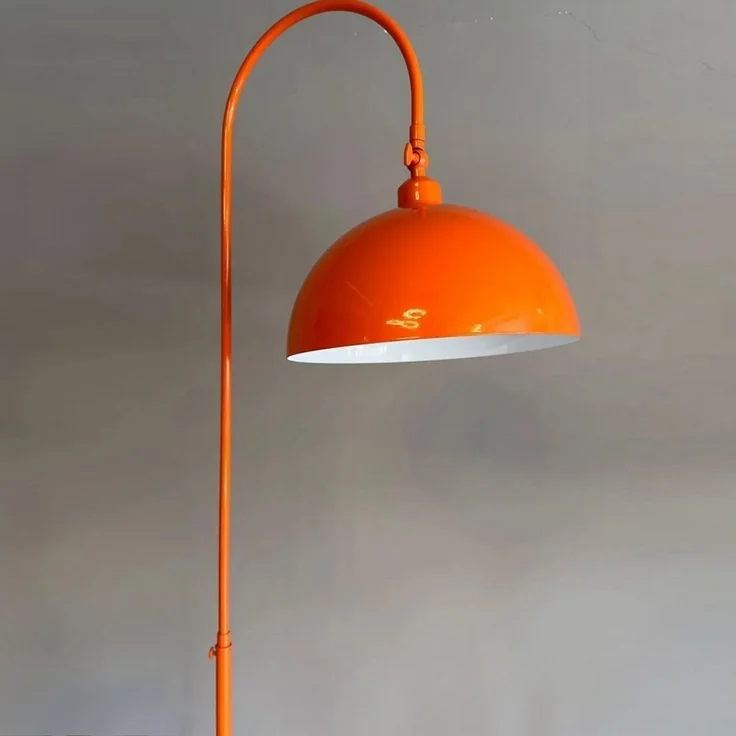 Bamyum Stehlampe Moderne Stehlampe aus Metall mit E27, verstellbarer Lampenschirm, ohne Leuchtmittel, E27, verstellbarer Lampenschirm, Stehluchte mit Ablage – Bild 2