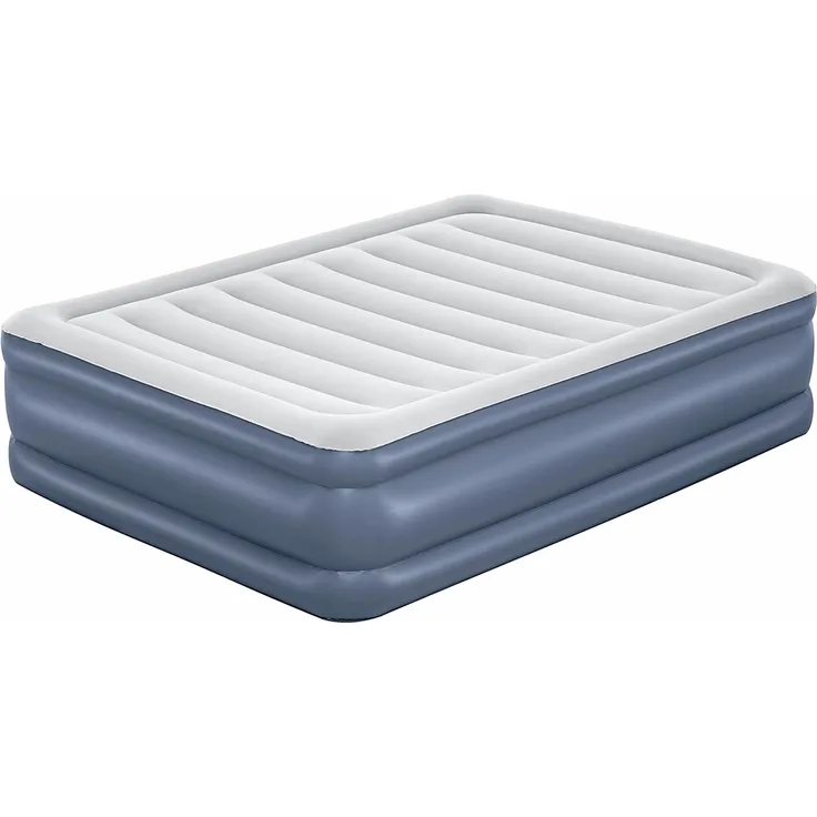 Miganeo Luftbett 203 x 152 x 51 cm Deluxe | mit integrierter Elektropumpe