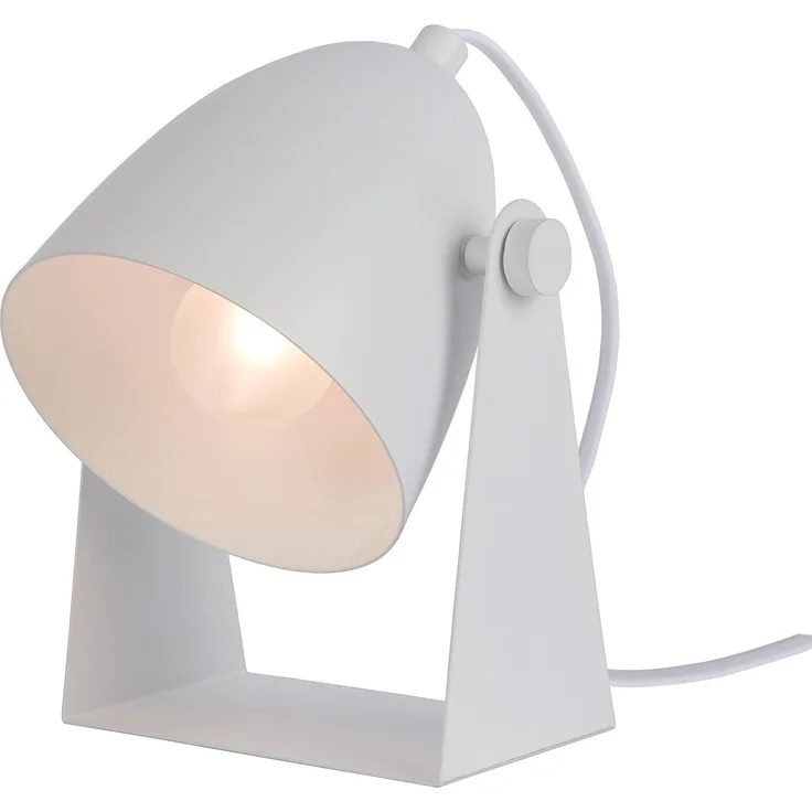 LUCIDE CHAGO - Tischlampe - 1xE14 - Weiß