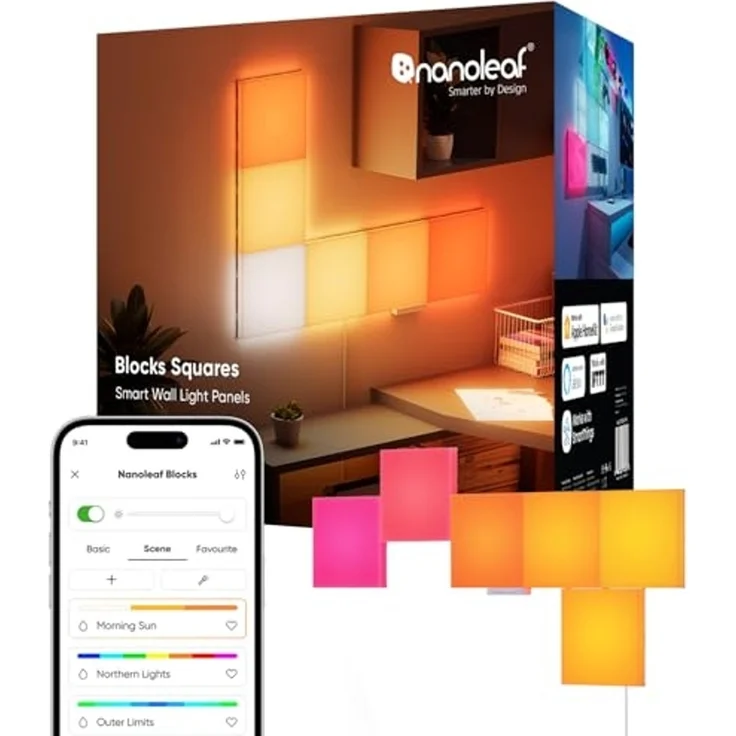 Nanoleaf Blocks Big Squares Starter Kit - 6PK – Bild 1