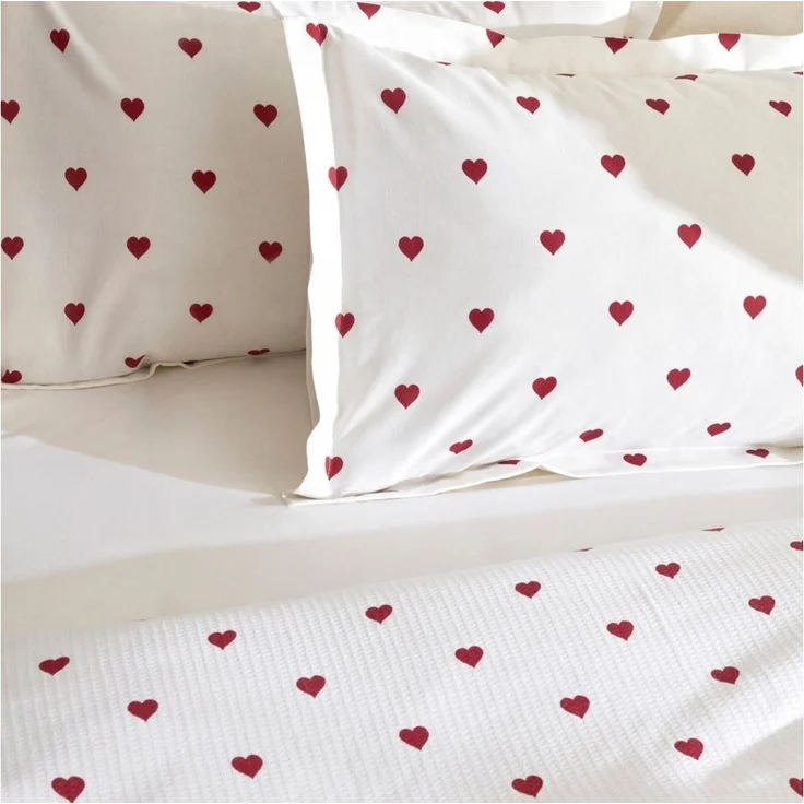 Karaca Bettwäsche Sarah Anderson Amour Doppelbett Piké Tagesdecke Set – Bild 3