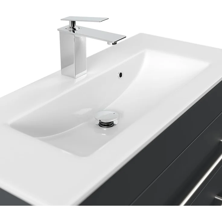 Badmöbel Mars 800 SlimLine SoftClose grafit : Grafit – Bild 6