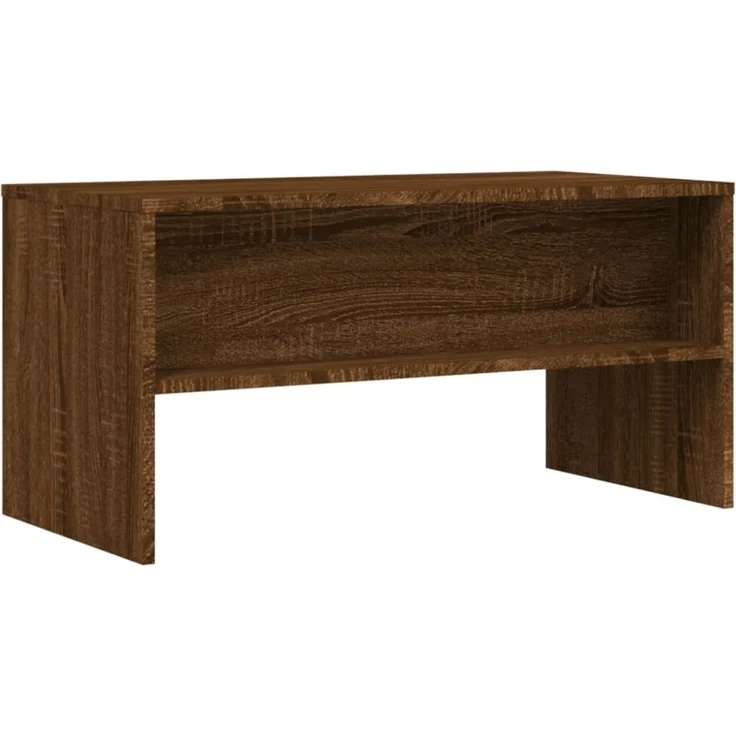 vidaXL TV-Schrank Braun Eiche-Optik 80x40x40 cm Holzwerkstoff 815236 – Bild 2