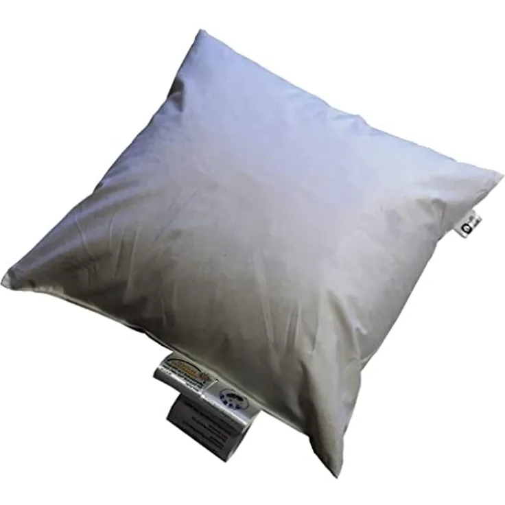 Betten Hofmann Pusta Kopfkissen 50x50 Kissen Kleinkissen Kuschelkissen 450 g 30% Daunen