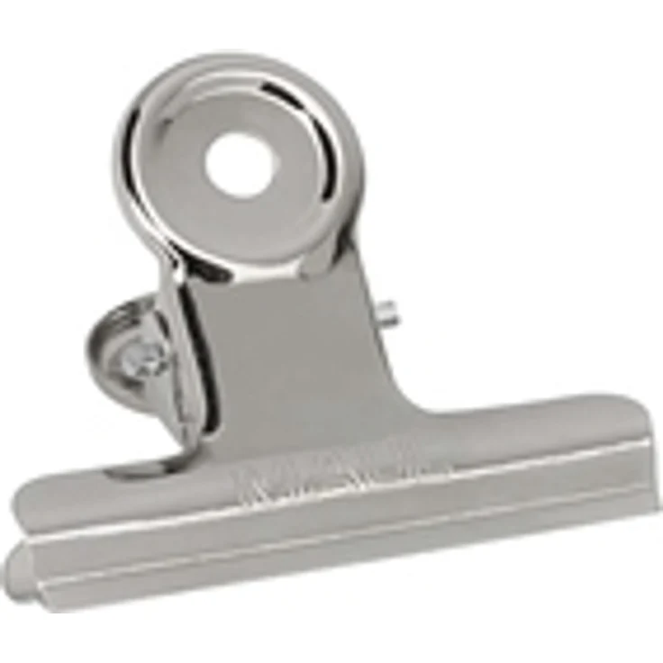 10 MAUL Briefklemmer hellsilber 5,0 cm