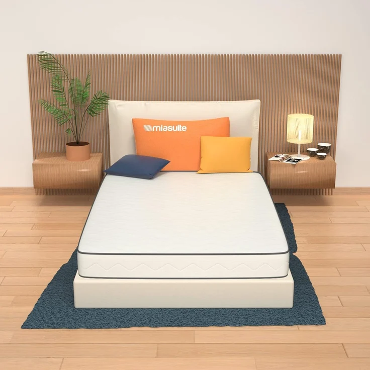 Matratze Memory 120x190, Höhe 16 cm - 100% Made in Italy - Antiallergisch, Antibakteriell, Antimilbe - Orthopädisch, Medizinisches Gerät | Primavera