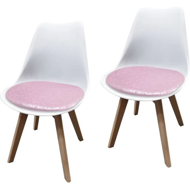 HTI-Living Atlanta PU Muster 2er-Set Stuhl