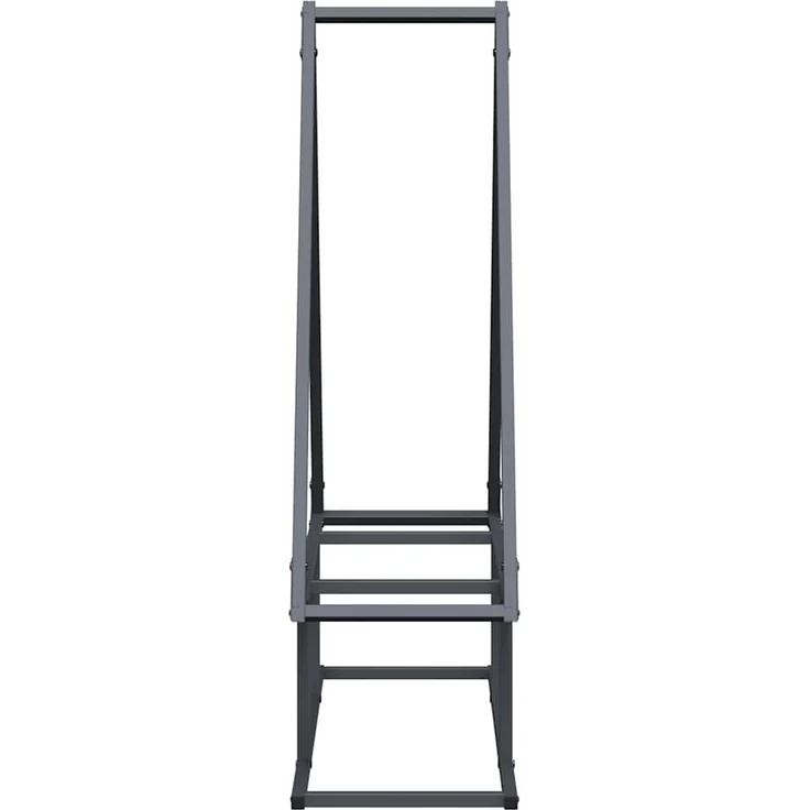 vidaXL Brennholzregal Anthrazit 80x25x90 cm Kaltgewalzter Stahl 864317 – Bild 5