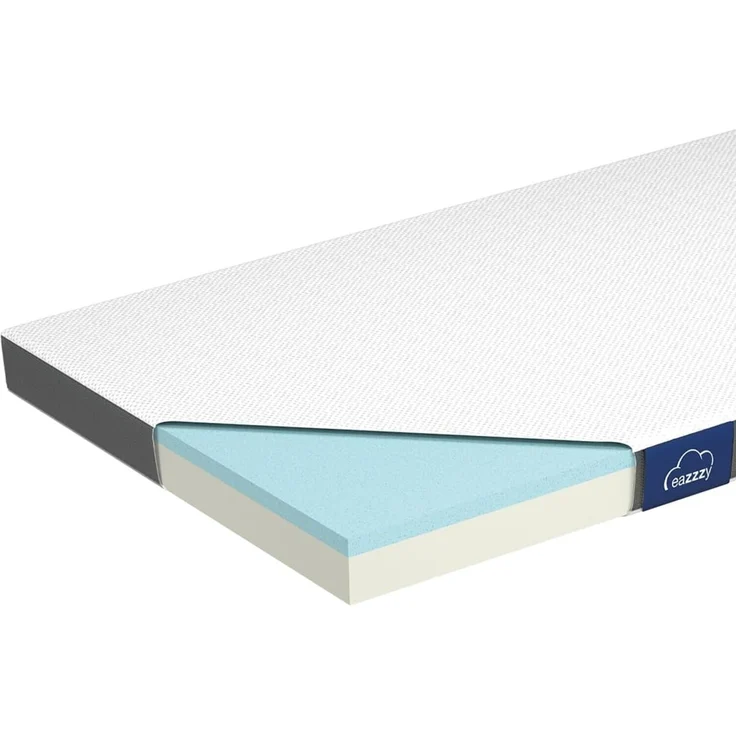 Genius Eazzzy Topper 160x200 cm - Matratzenauflage Matratzenschoner für Matratze & Boxspringbett - Viskoelastische-r Matratzentopper Bettauflage für Allergiker aus Gelschaum