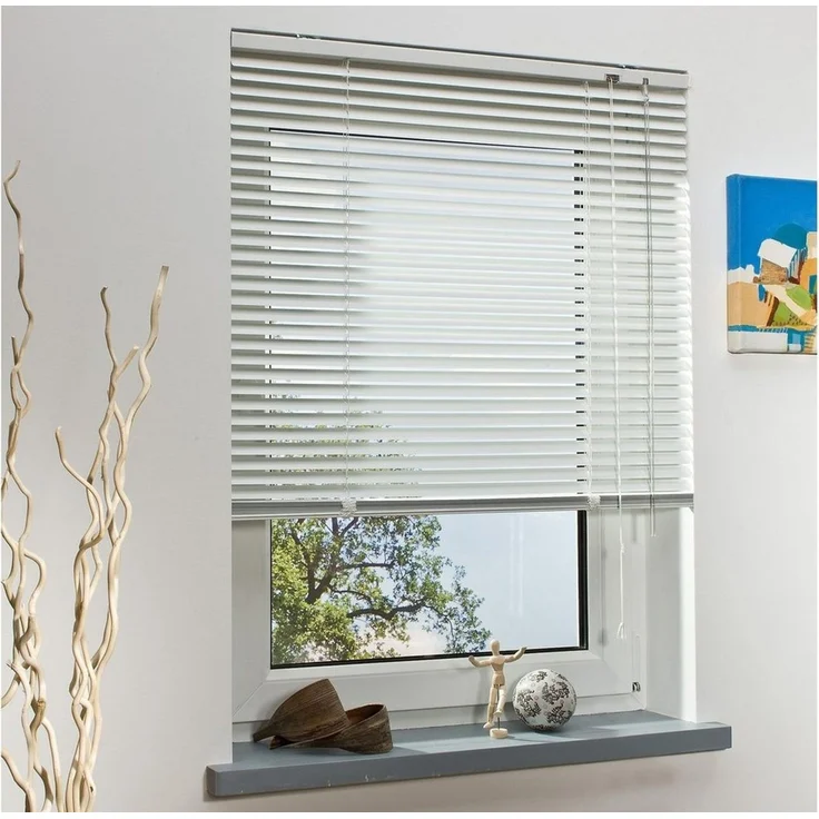Liedeco Jalousie Aluminium-Jalousie, mit Bohren, freihängend, Aluminium – Bild 2