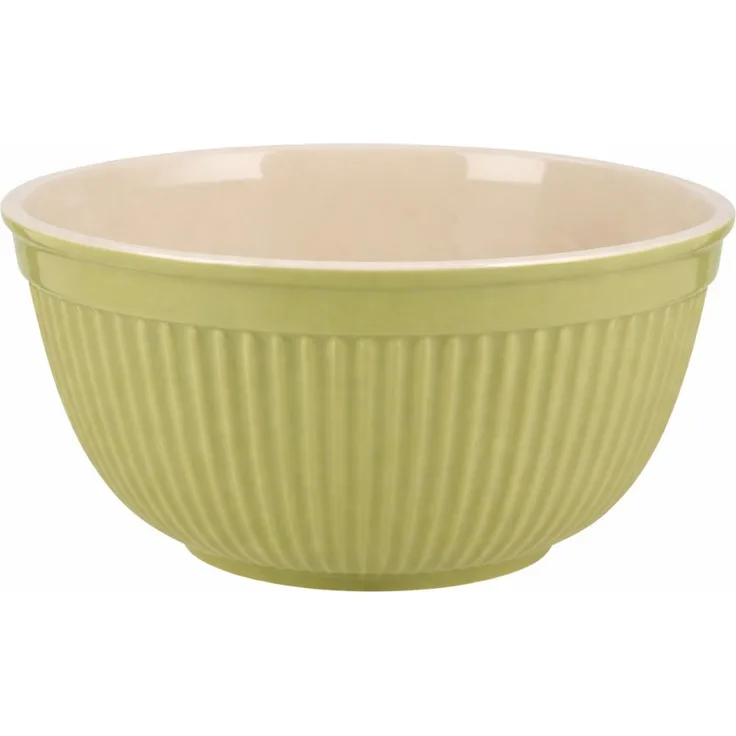 1x Schüssel Schale Groß D 26cm H 14cm Mynte Herbal Green Ib Laursen 2074-73