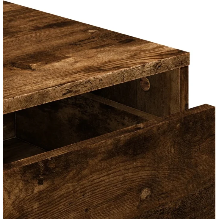 vidaXL Kommode Räuchereiche 80x41x58 cm Holzwerkstoff 852856 – Bild 8