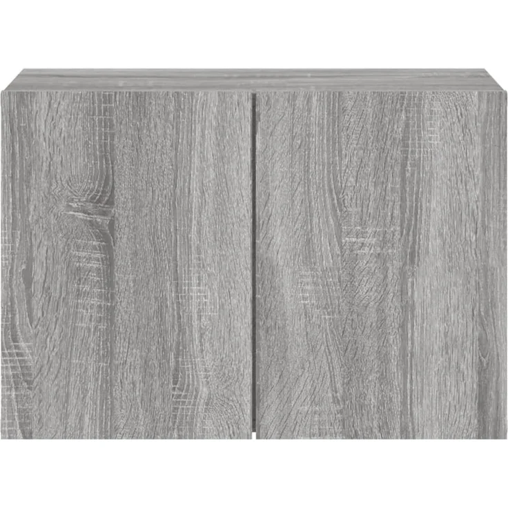TV-Wandschrank, TV-Hängeboard Fernsehschrank Grau Sonoma 60x30x41 cm – Bild 6