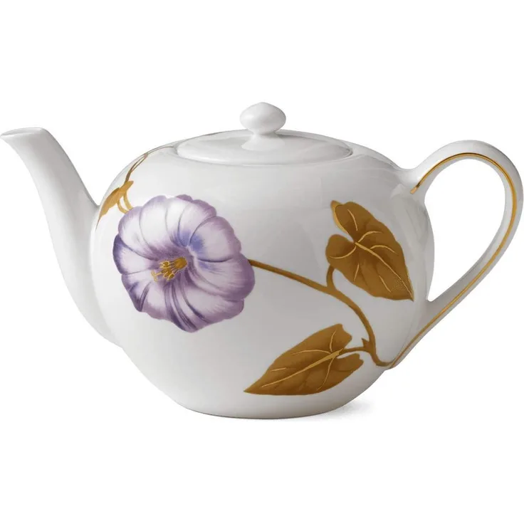 Royal Copenhagen Teekanne, Morning Glory Flora