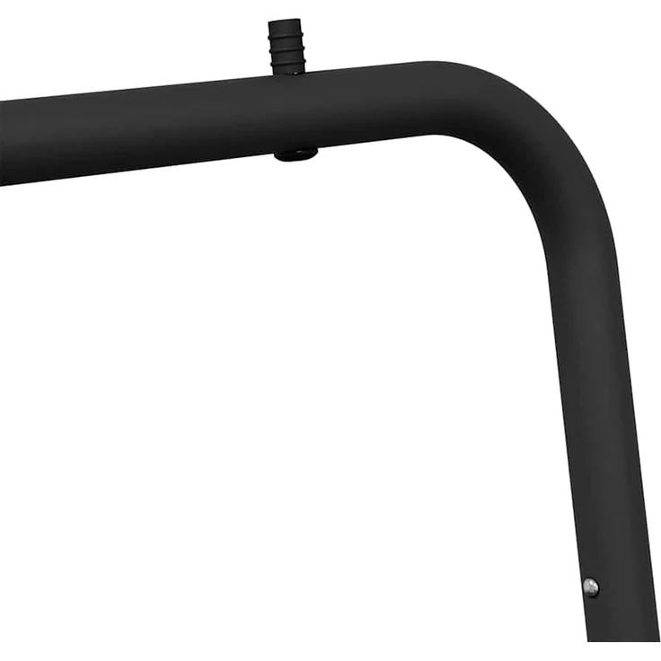 vidaXL Kleiderständer Schwarz 60 x 53 x 155 cm Stahl 868475 – Bild 8