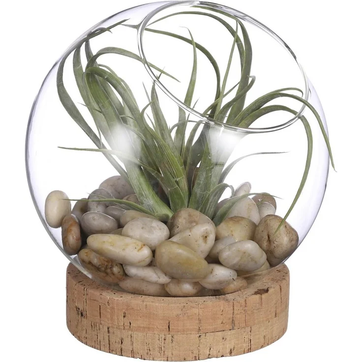 Mica Vase Jillian transparent transparent, 19 x 18 cm – Bild 3