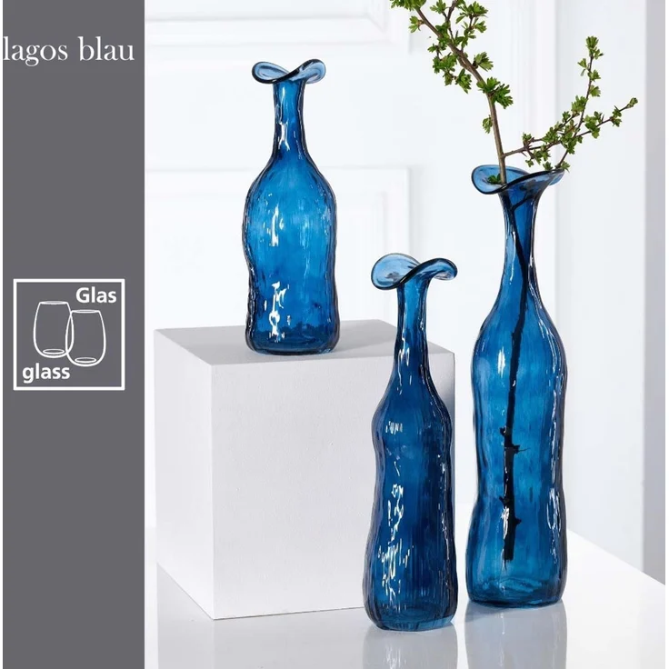Ritzenhoff & Breker Lagos Vase 44 cm - Blau – Bild 2