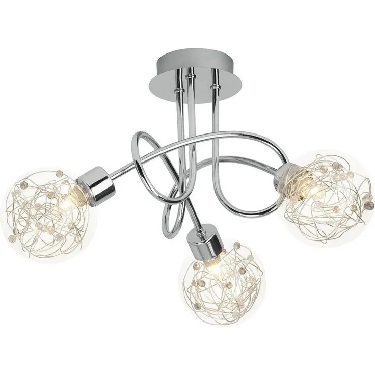 Brilliant Leuchten No. 00213-15 Deckenleuchte Joya 3-flammig G9 chrom