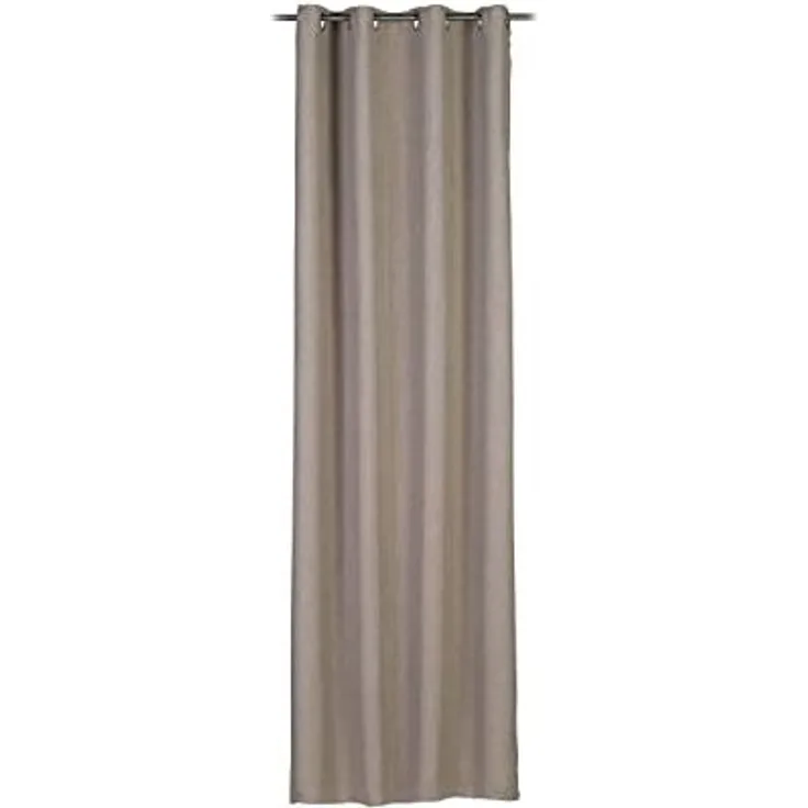 Gözze 'FABRICIO' Ösenvorhang, 100% Polyester taupe, 140x245 cm