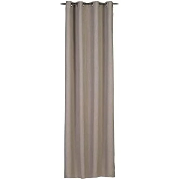 Gözze 'FABRICIO' Ösenvorhang, 100% Polyester taupe, 140x245 cm
