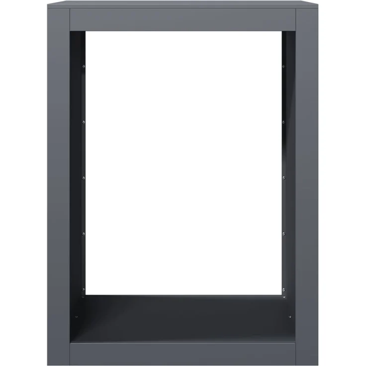 vidaXL Brennholzregal Anthrazit 60x40x80 cm Stahl 850998 – Bild 3