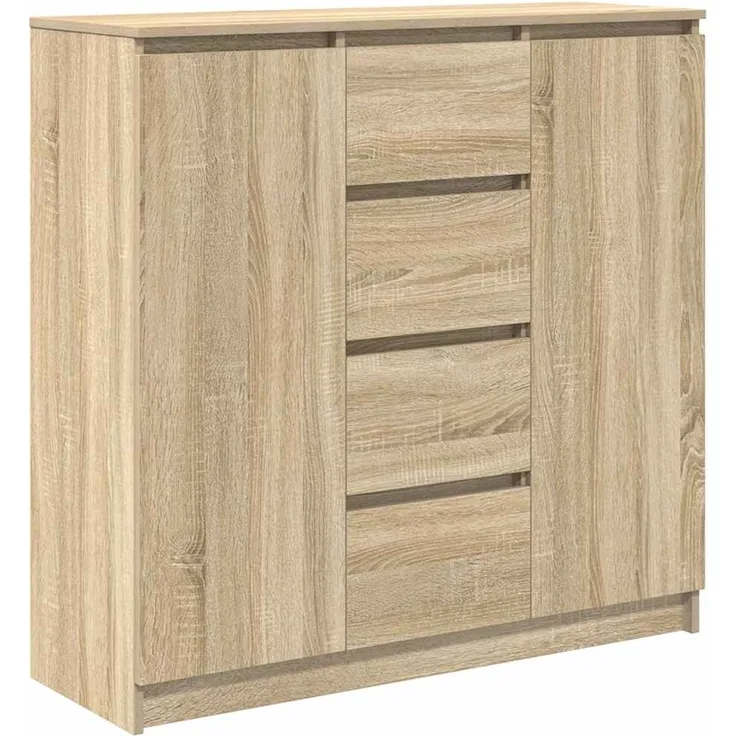 vidaXL Sideboard mit Schubladen Sonoma-Eiche 100,5x35x98,5 cm 3328455